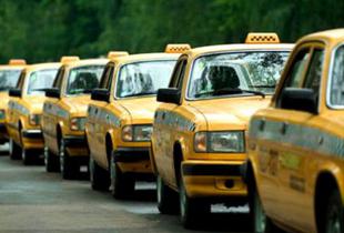Таксистам - желтые номера для автомобилей