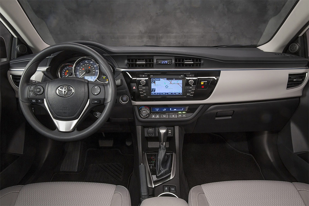 обновленная toyota corolla 2014